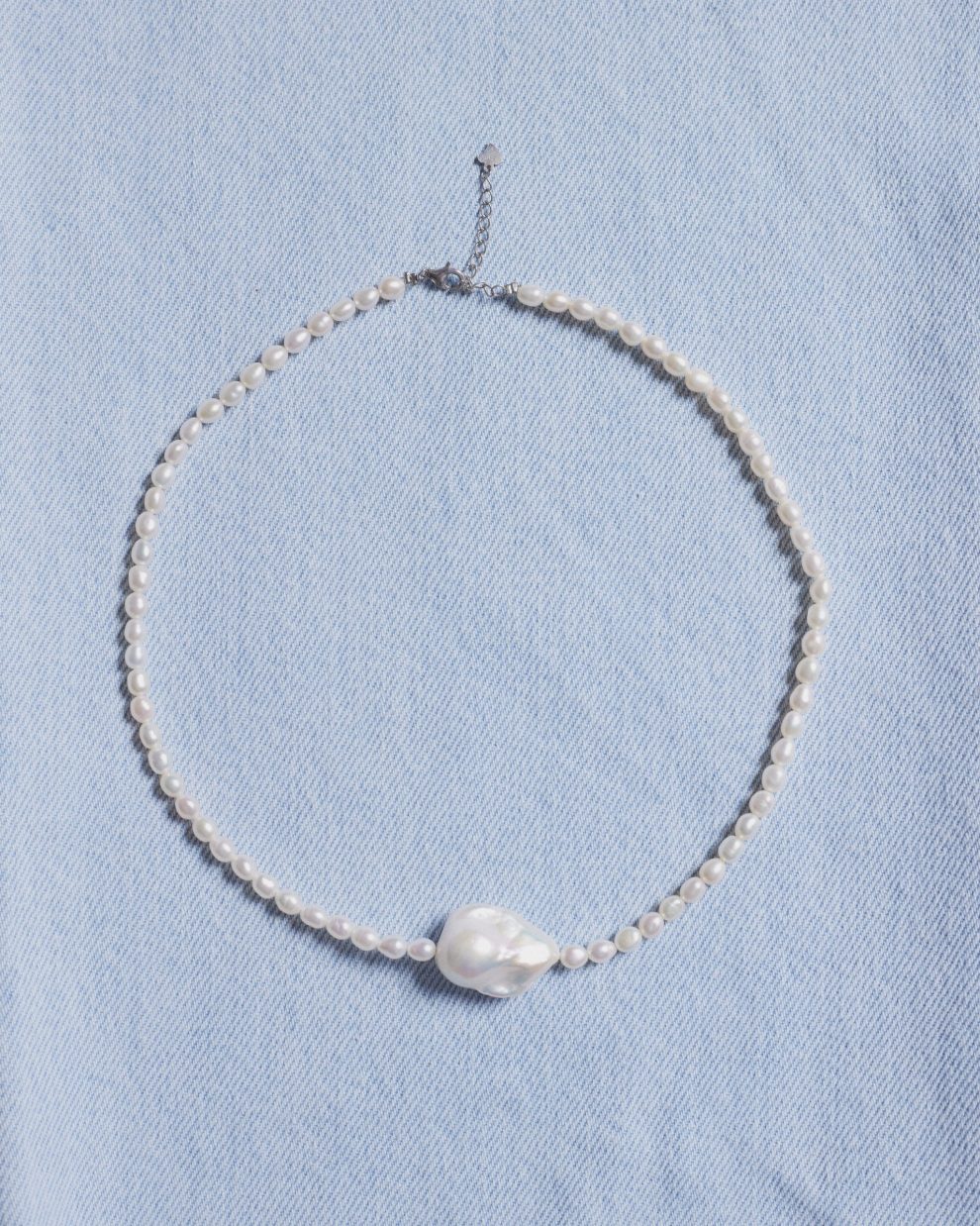 Чокер Pearl Poem Silver