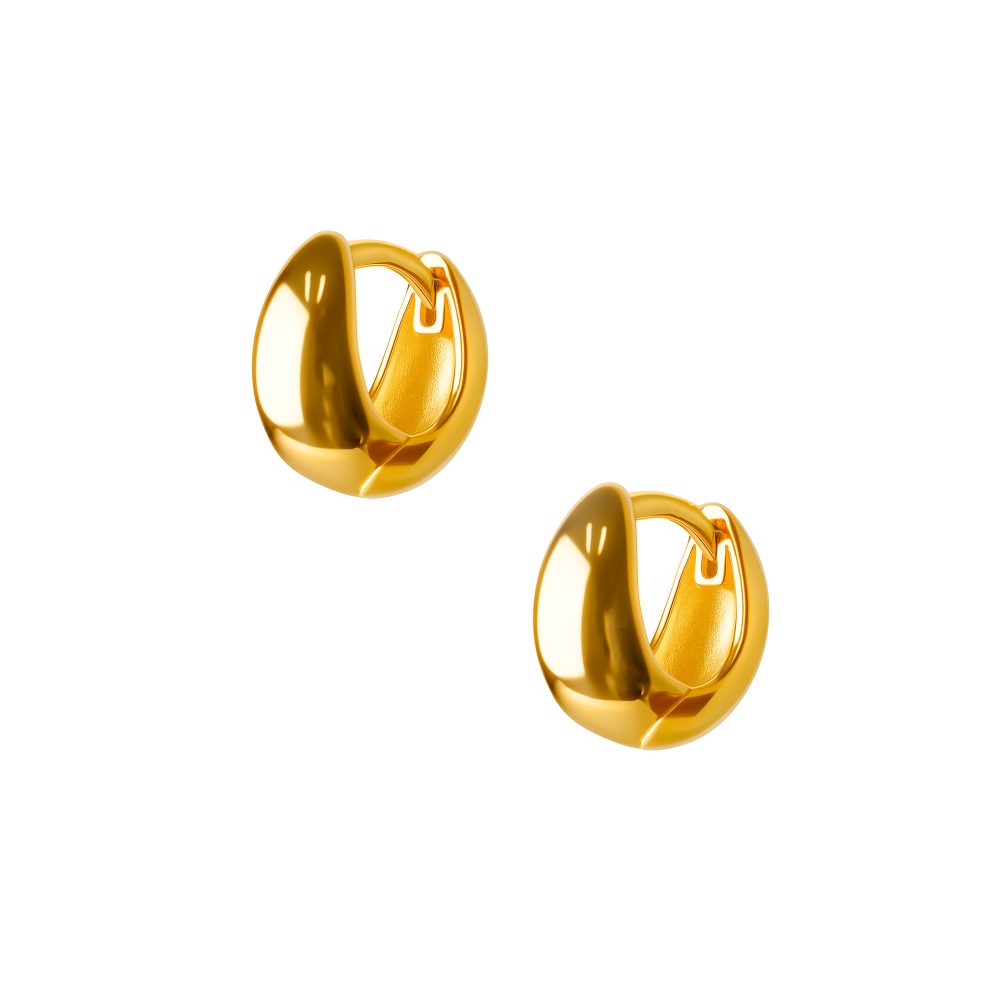 Серьги Pure Round