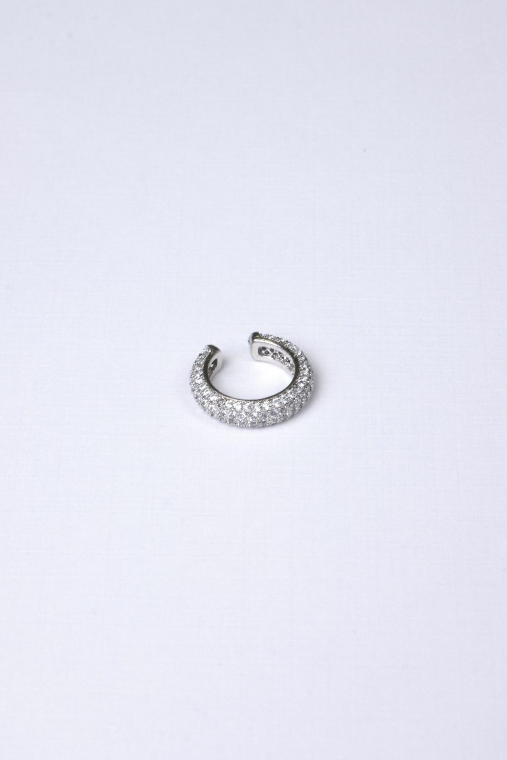 Кафф широкий Cubic zirconias