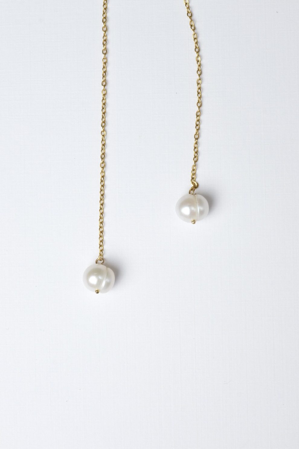 Серьги Classic pearl