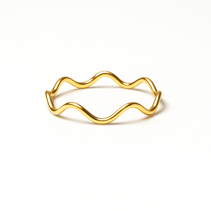 Кольцо Wave