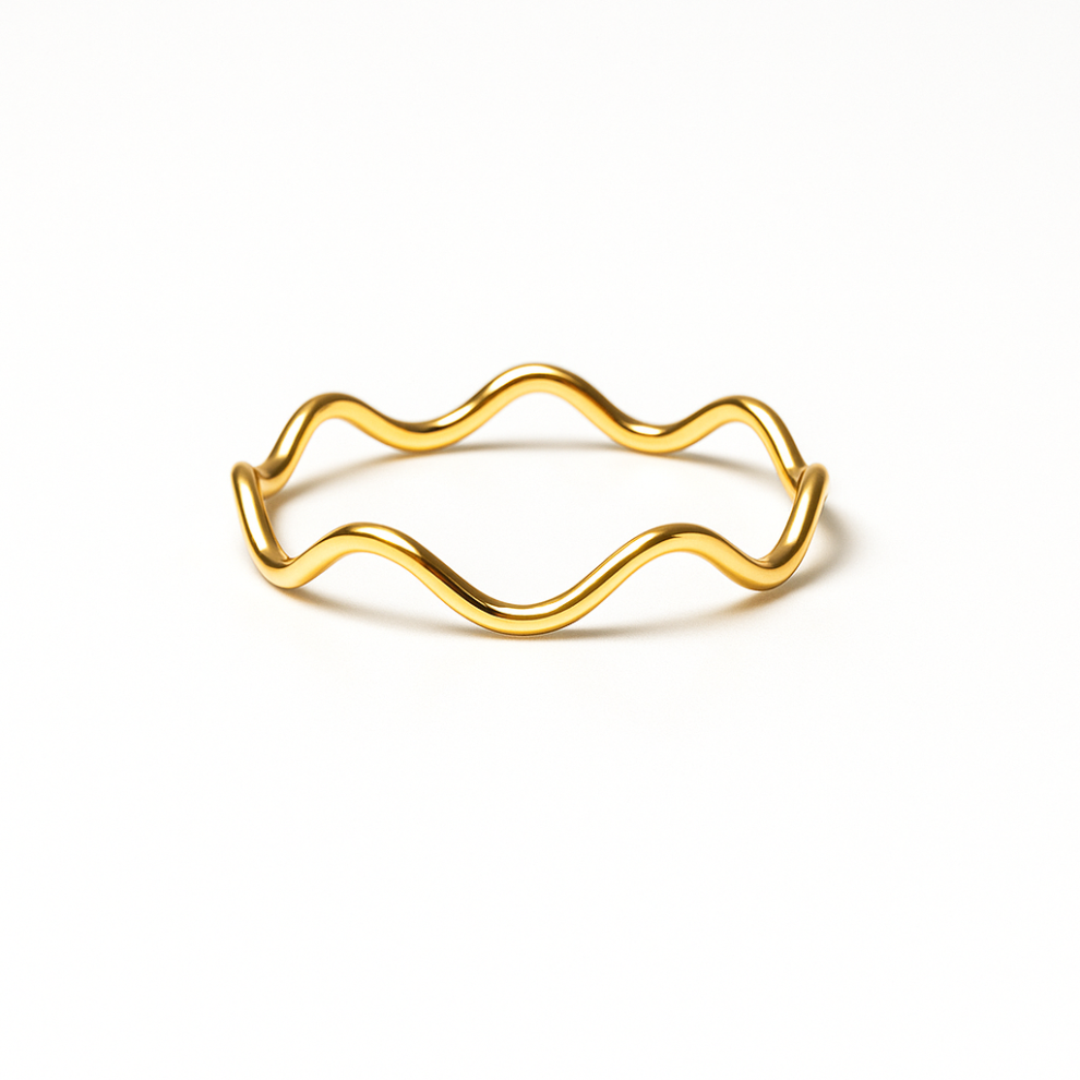 Кольцо Wave