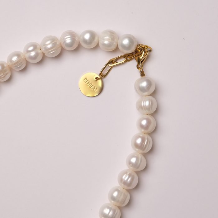 Чокер классический из крупного жемчуга