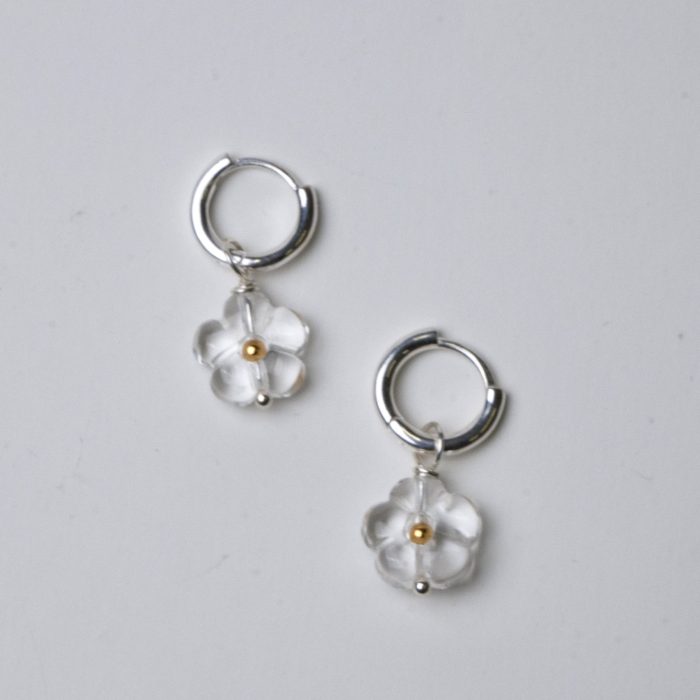 Серьги Glass Flower