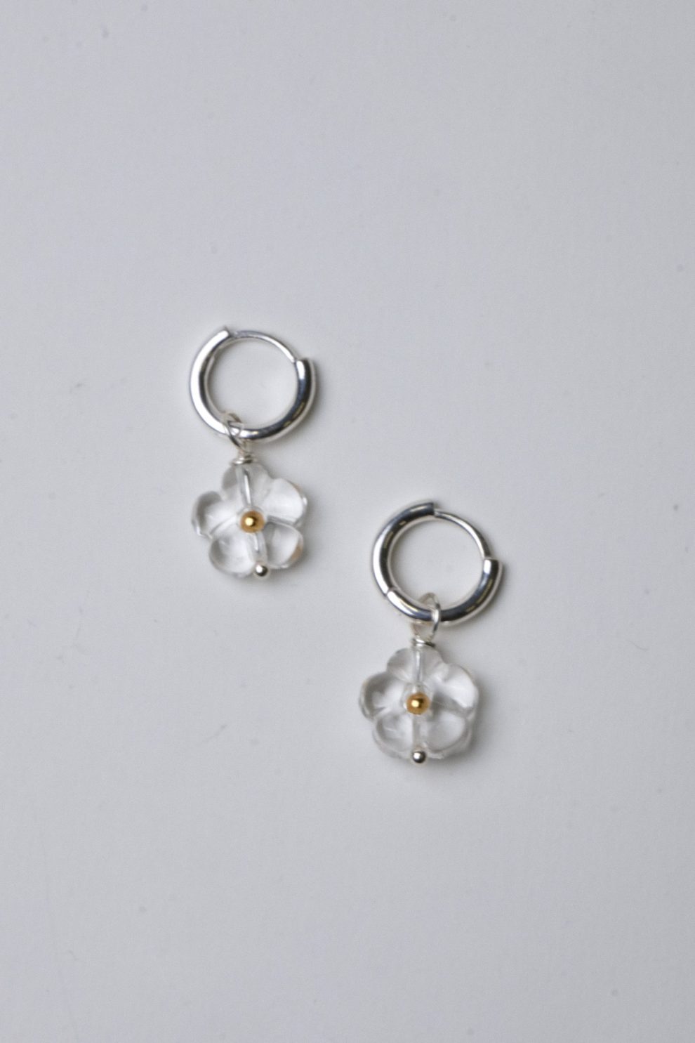 Серьги Glass Flower