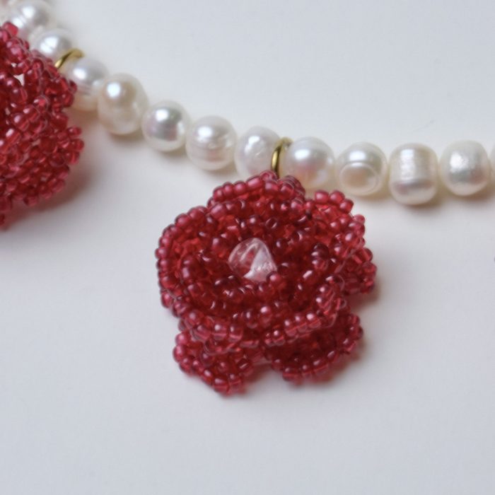 Чокер Red Flowers