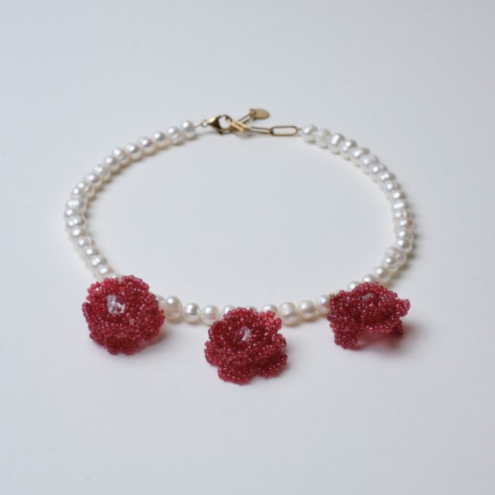 Чокер Red Flowers