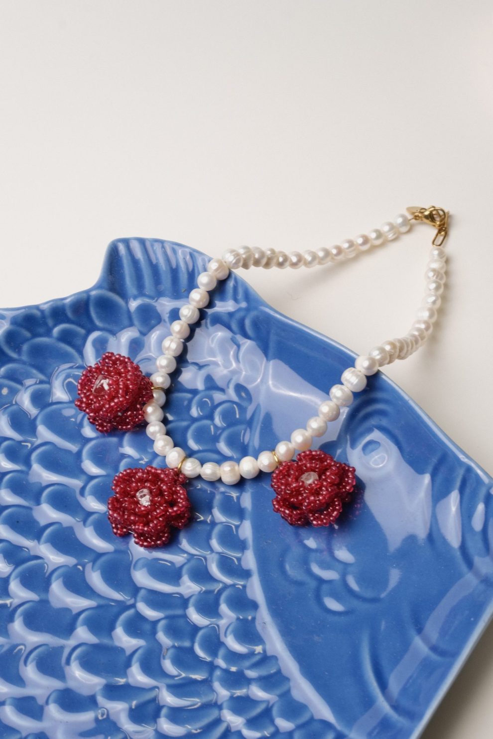 Чокер Red Flowers