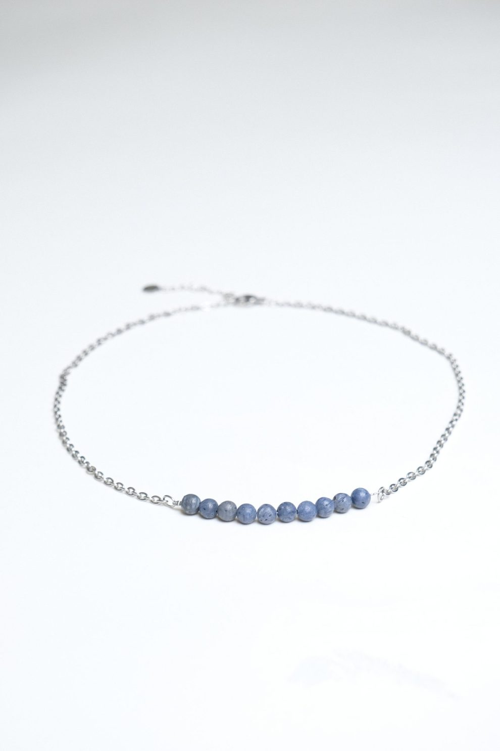 подвеска blue sponge quartz