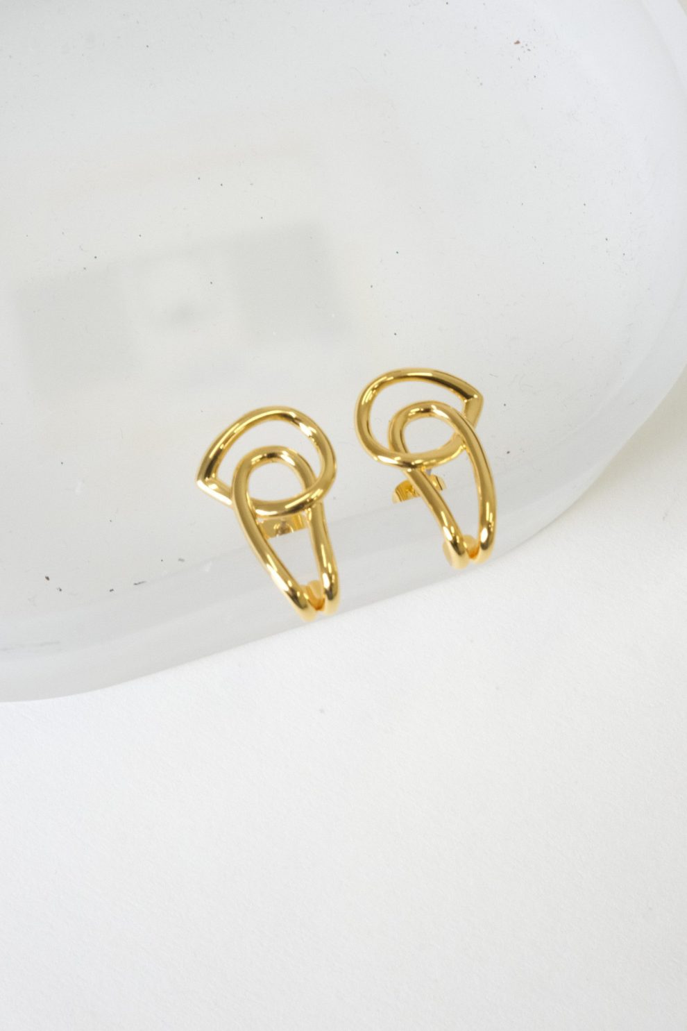 Серьги Golden Loops