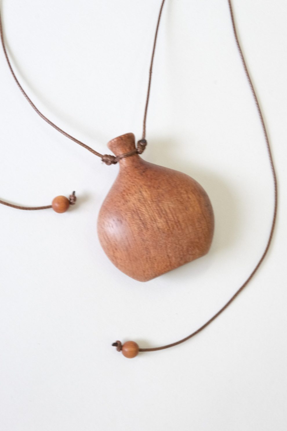 Подвеска wooden drop