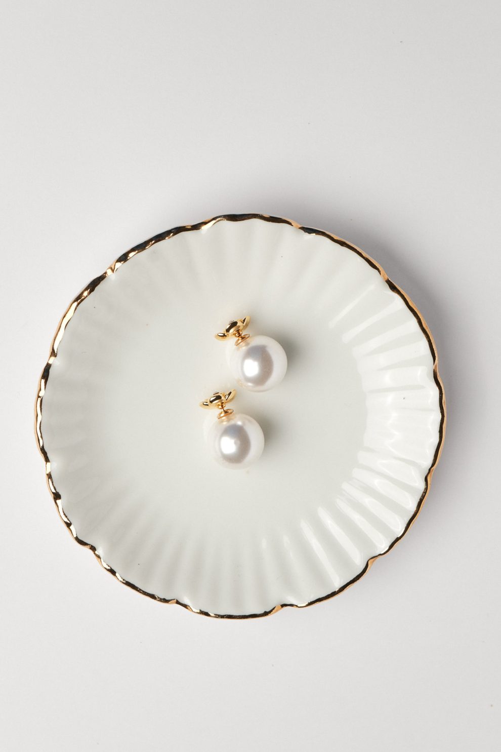 Серьги пуссеты golden roses