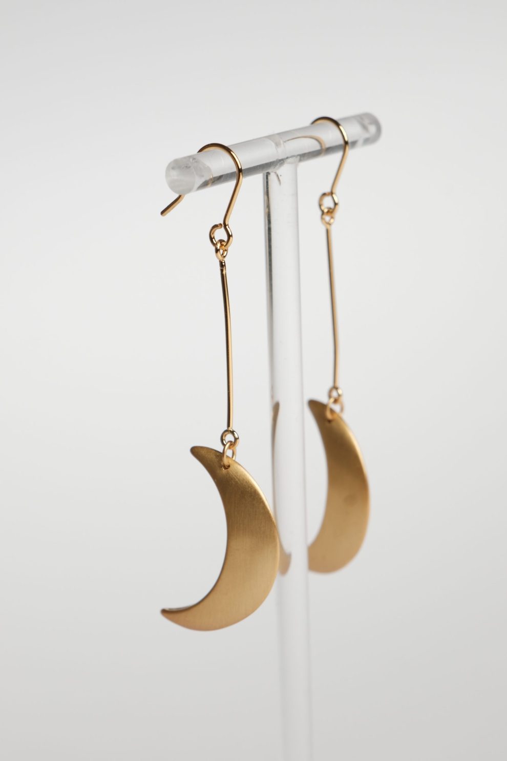 Серьги golden crescent