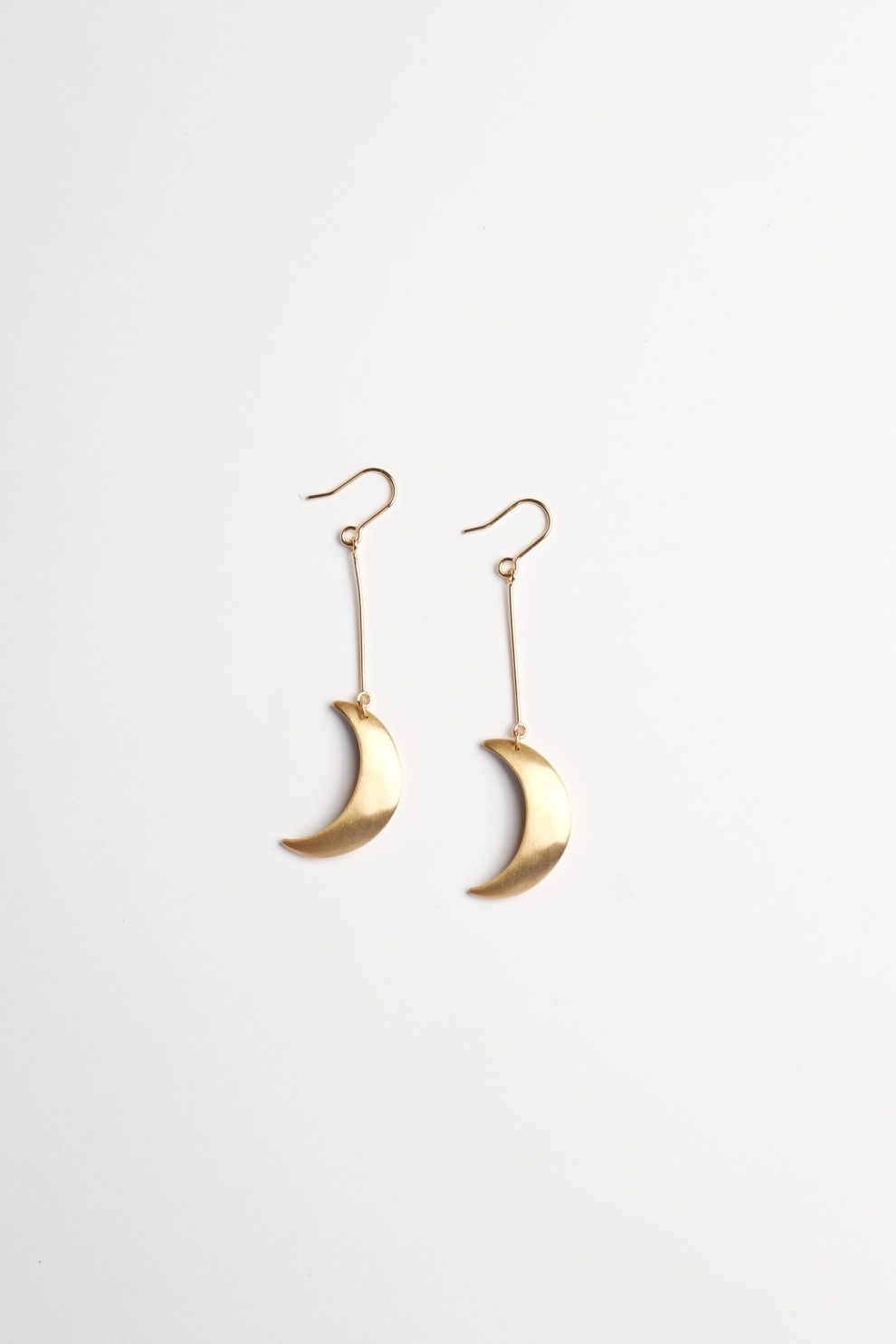 Серьги golden crescent