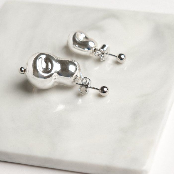 Серьги glass pear