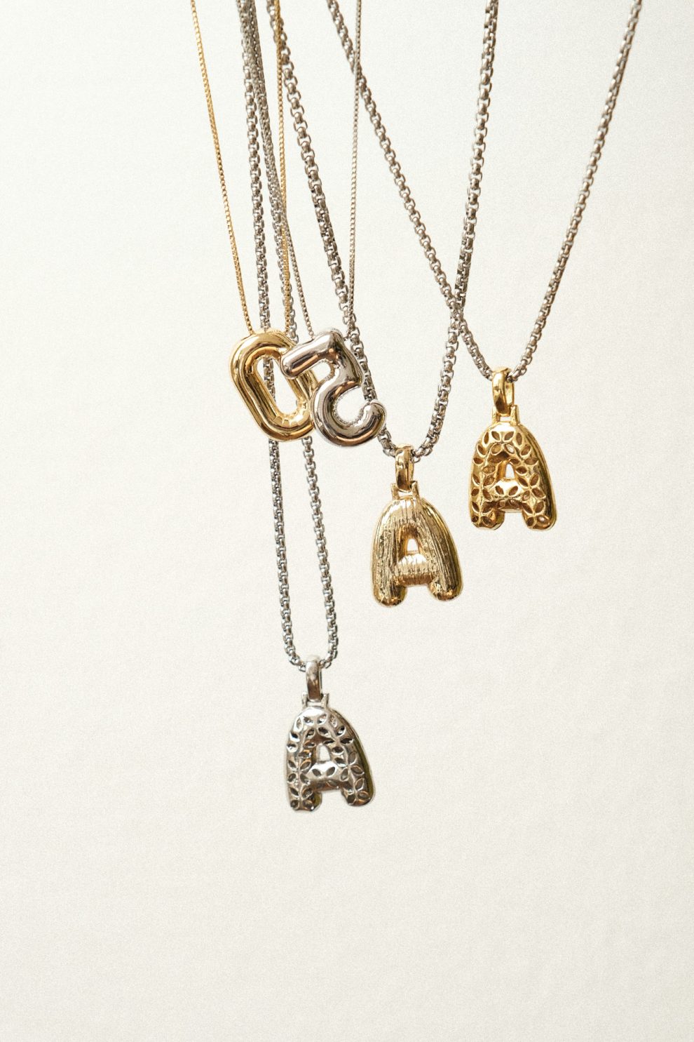 Подвеска Silver Letter