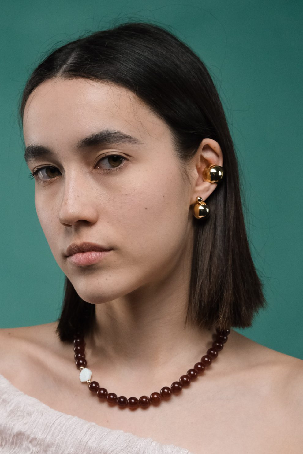 Серьги пуссеты Bubbles