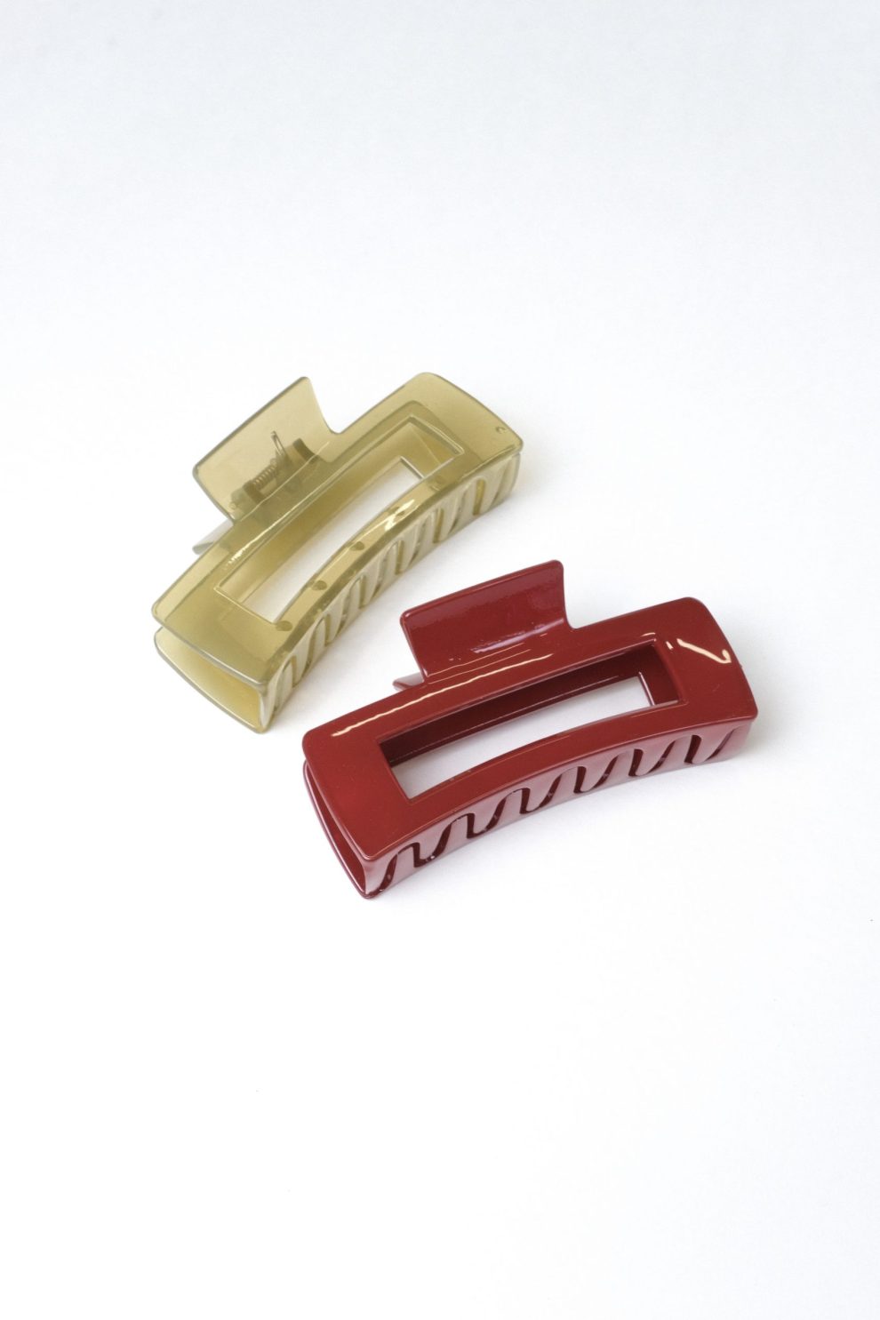 Заколка крабик rectangle S