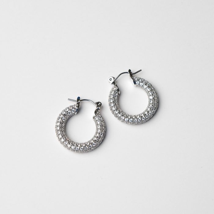 Cерьги с фианитами M