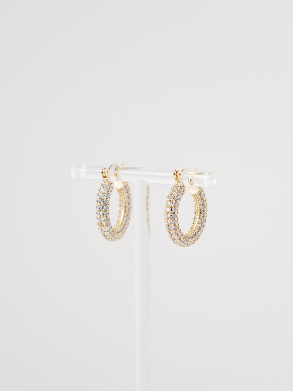 Cерьги с фианитами M